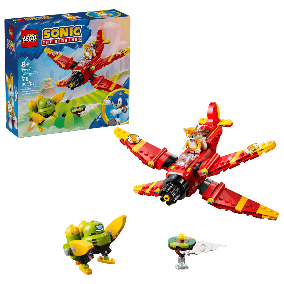 LEGO® Sonic the Hedgehog™ Tail's Tornado (77119)