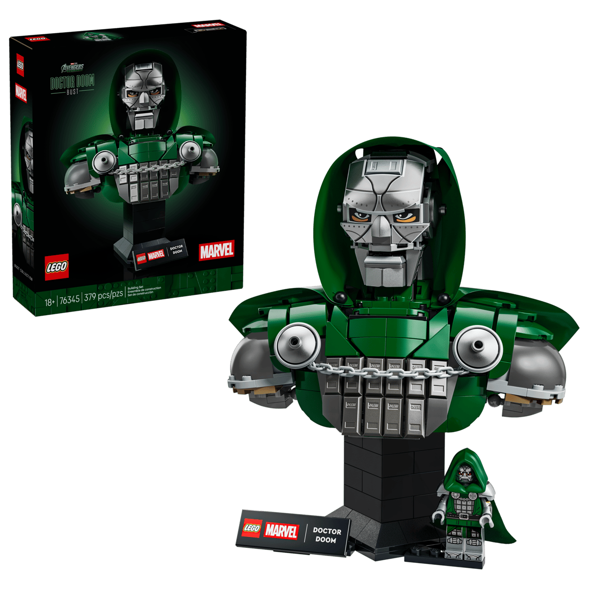 LEGO® Marvel Doctor Doom Bust (76345)
