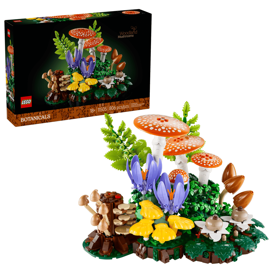 LEGO® Botanicals Woodland Mushrooms (11505)
