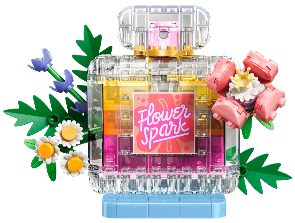 LEGO® Creator 3 in 1 Floral Decor Perfume Bottle (31383)