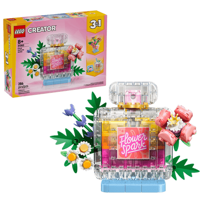 LEGO® Creator 3 in 1 Floral Decor Perfume Bottle (31383)
