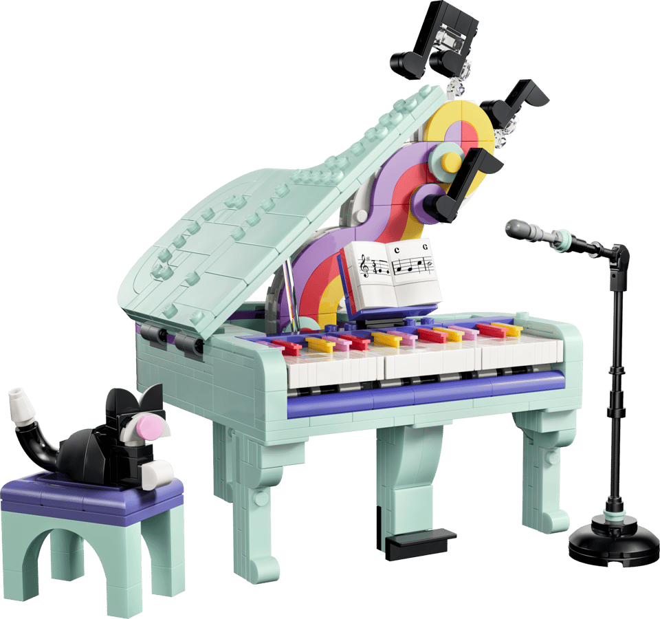 LEGO® Creator 3 in 1 Music Decor Piano with Cat (31392)