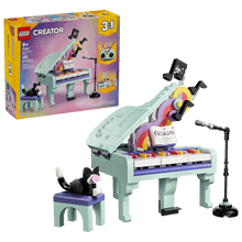 LEGO® Creator 3 in 1 Music Decor Piano with Cat (31392)