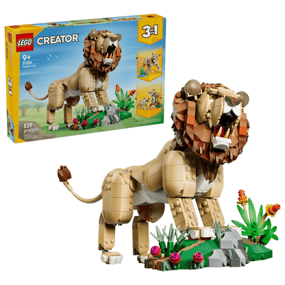 LEGO® Creator 3 in 1 Wild Animals: Majestic Lion (31386)