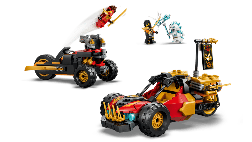 LEGO® NINJAGO® Kai and Cole's Combiner Vehicles (71864)
