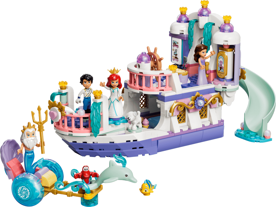 LEGO® Disney Ariel's Royal Wedding Boat (43299)