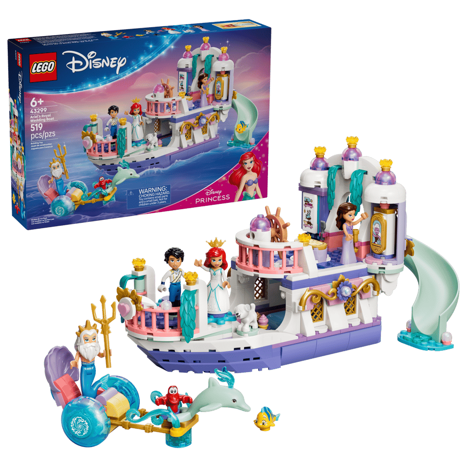 LEGO® Disney Ariel's Royal Wedding Boat (43299)