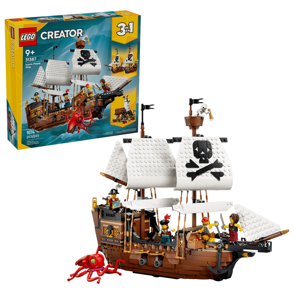 LEGO® Creator 3 in 1 Iconic Pirate Ship (31387)