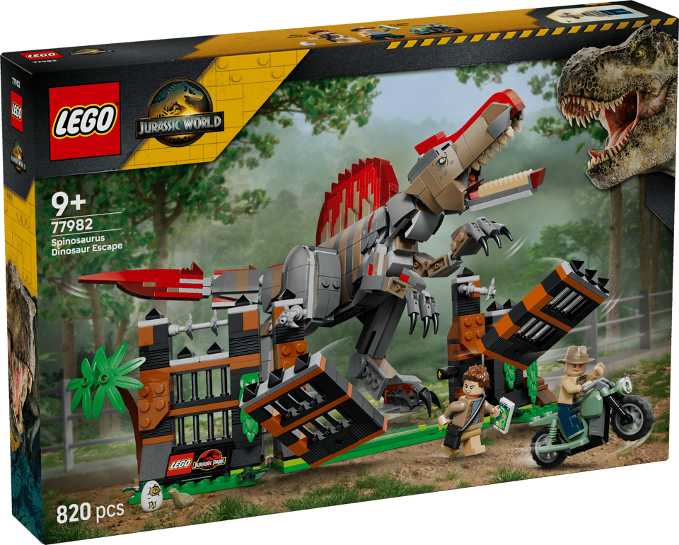 LEGO® Jurassic World Spinosaurus Dinosaur Escape (77982)