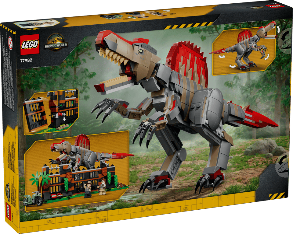LEGO® Jurassic World Spinosaurus Dinosaur Escape (77982)