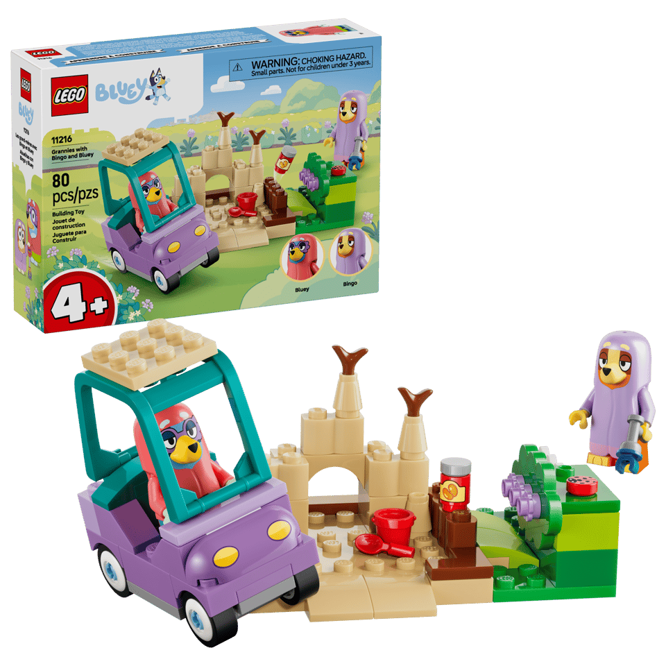 LEGO® Bluey Grannies with Bingo and Bluey (11216)
