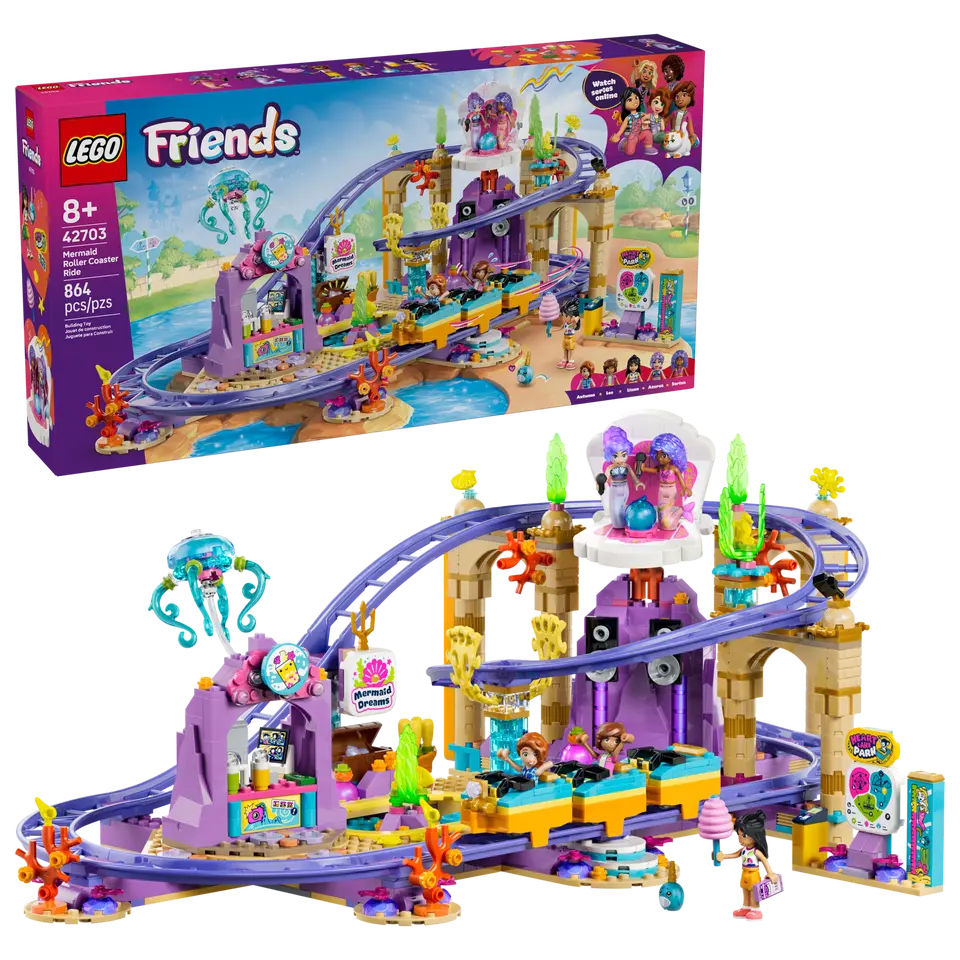 LEGO® Friends Mermaid Roller Coaster Ride (42703)