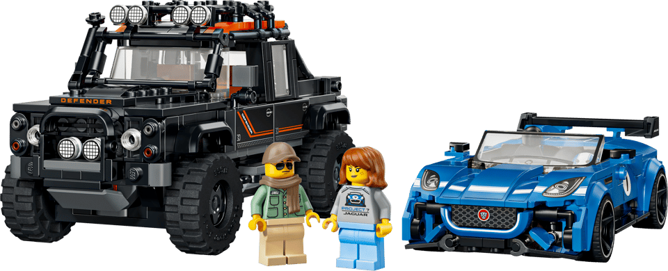 LEGO® Speed Champions Jaguar Project 7 & Land Rover Defender (77264)