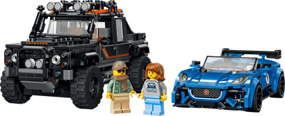 LEGO® Speed Champions Jaguar Project 7 & Land Rover Defender (77264)