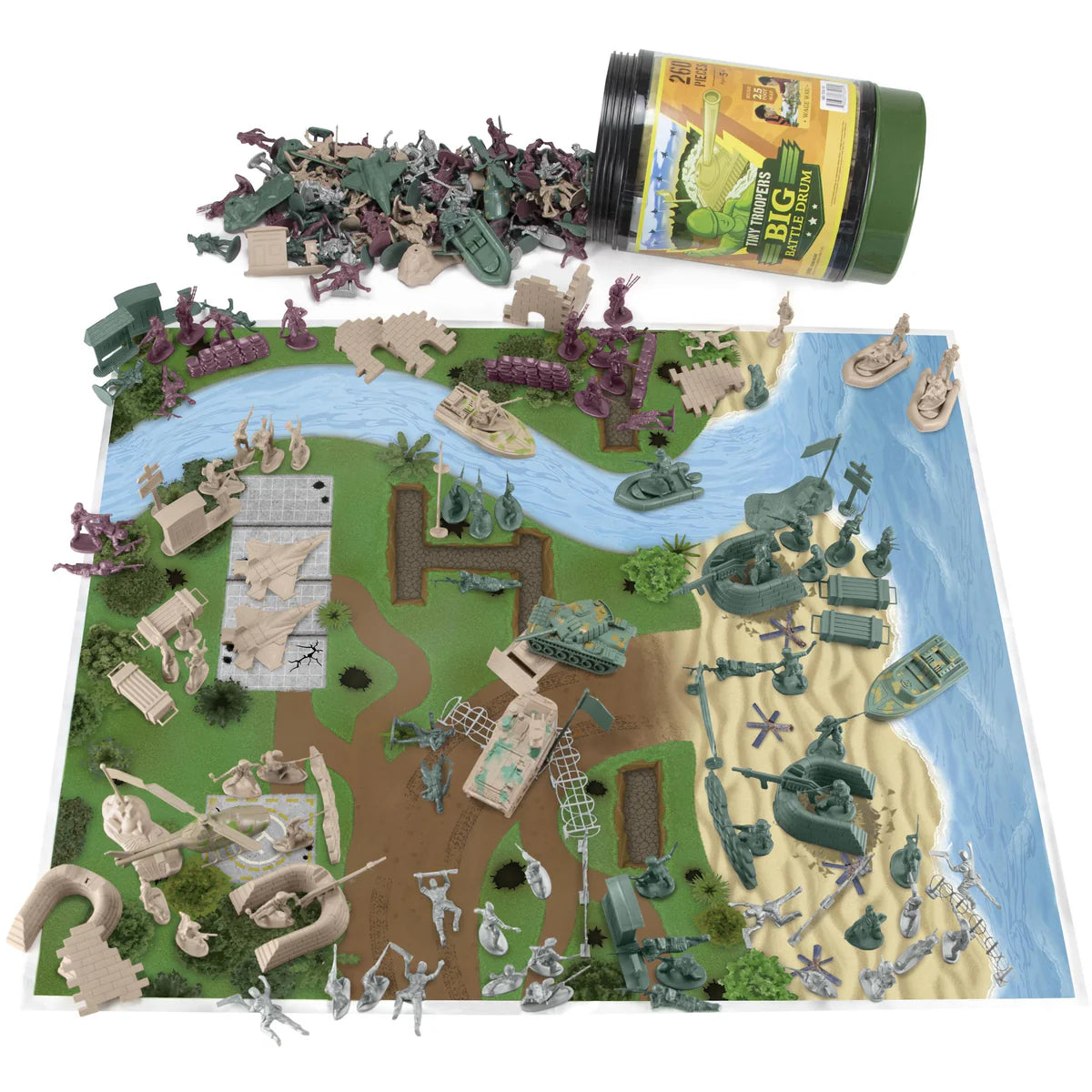 Tiny Troopers Playset 260pc