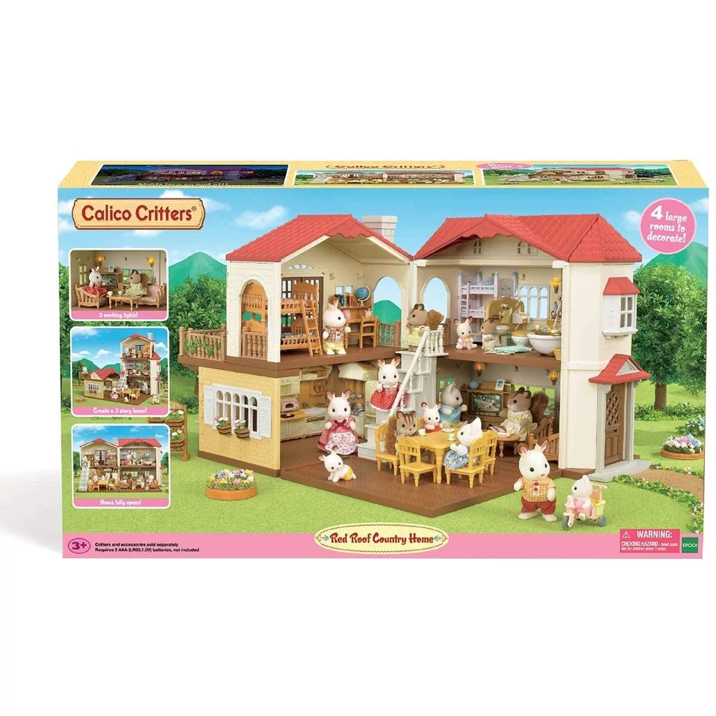 Red Roof Country Home Gift Set - Calico Critters