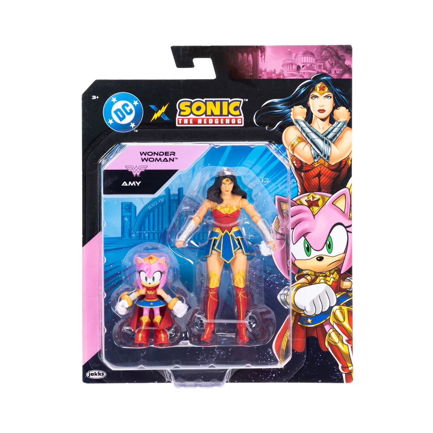 Sonic x DC Multipack Amy and Wonder Woman Wave 2