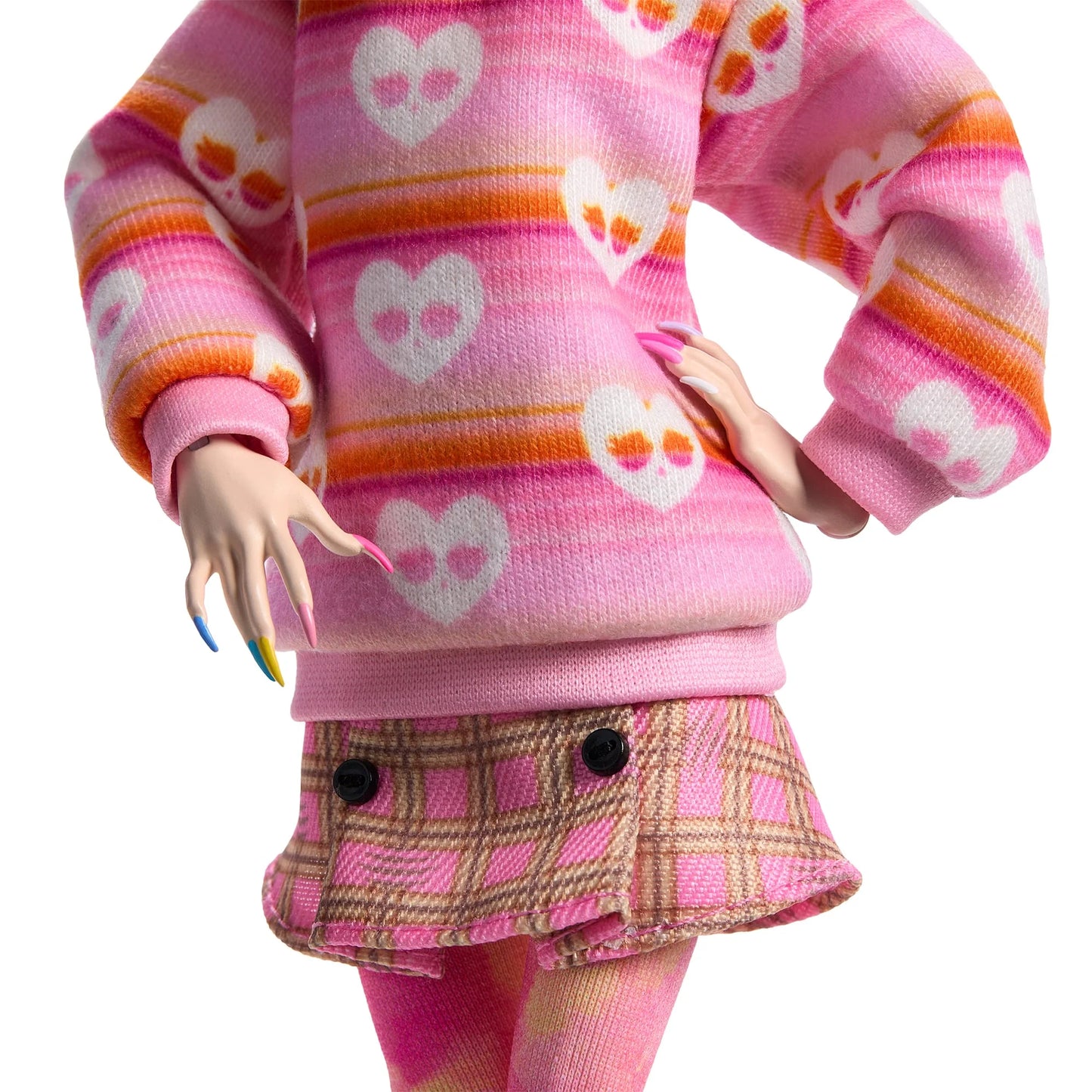 Monster High Wednesday Doll, Enid Sinclair in Pink Fashion With Accessories