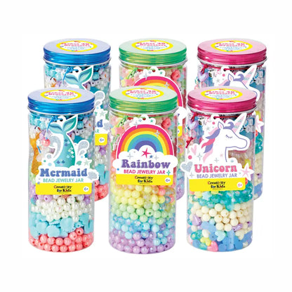 Bead Jewelry Jar Assorted