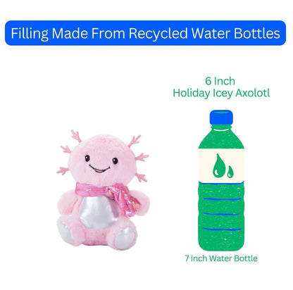 Holiday Icey Axolotl 6"