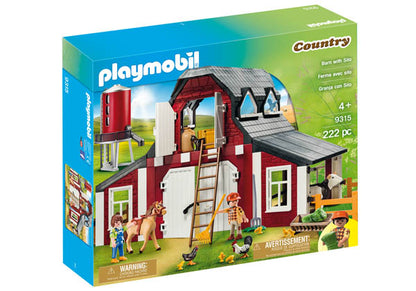 Barn with Silo (PM-9315)