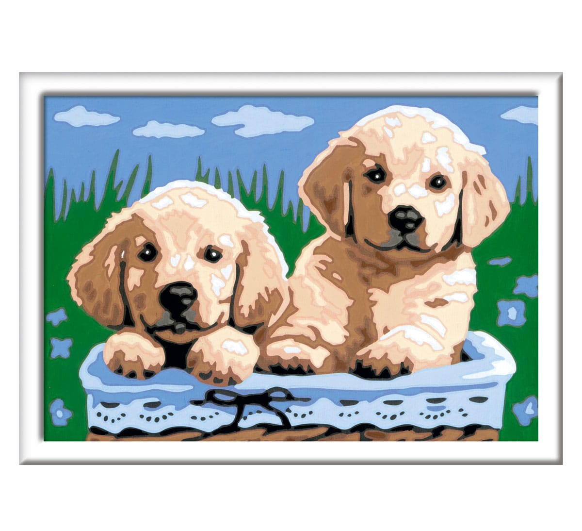 CreArt: Cute Puppies 5x7
