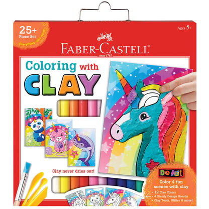 Do Art Coloring with Clay Unicorn & Friends