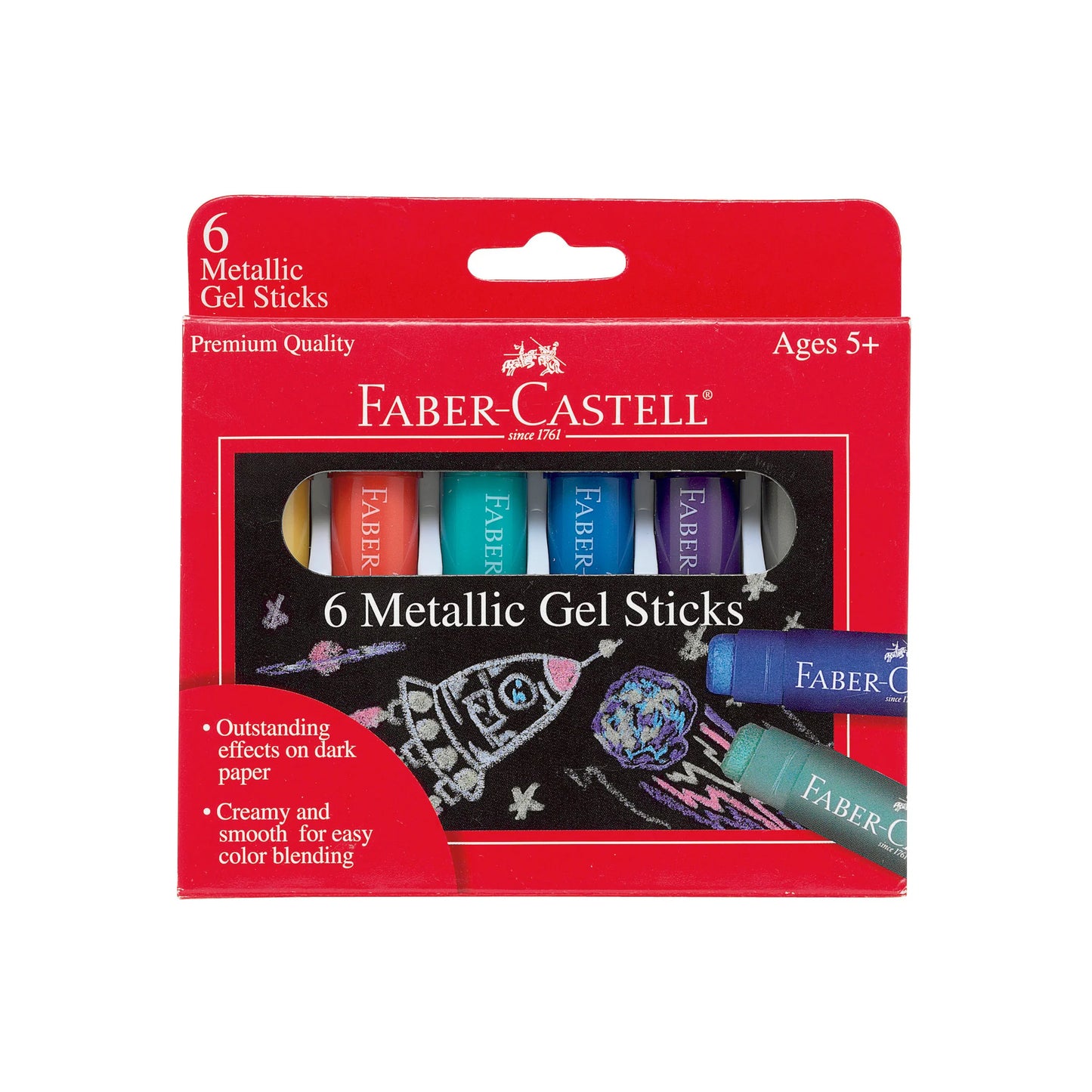 6ct Metallic Gel Sticks