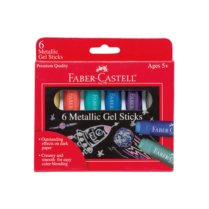 6ct Metallic Gel Sticks