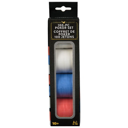 Poker Chips Cardinal Classics 100pc