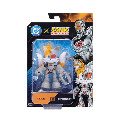 Sonic x DC 5in Figure Tails as Cyborg Wave 2