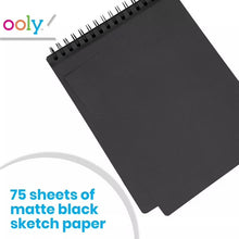 D.I.Y. Cover: Black Paper Sketchbook (5" x 7.5" 75pages)