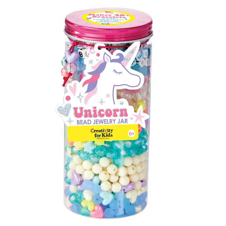 Bead Jewelry Jar Assorted