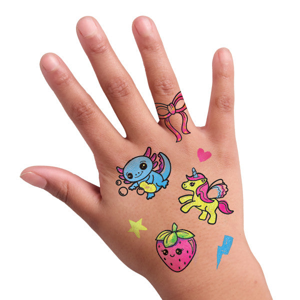 Color In Neon Tattoos