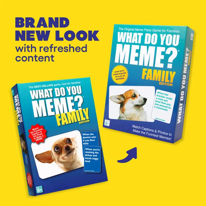 What Do You Meme?® Family Edition - the Hilarious Family Card Game For Meme Lovers
