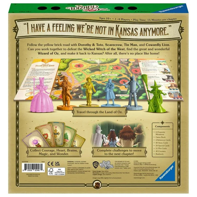Wizard of Oz Adventure Book Game