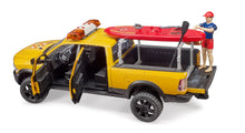 Bruder 02506 RAM 2500 Power Wagon Lifeguard w/ Figure, Stand-up Paddle and Light + Sound Module 24.12.8