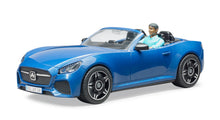 Bruder 03481 Roadster w/ Driver Blue 18.10.10
