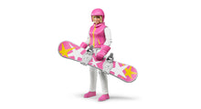 Bruder 60420 Snowboarder Woman w/ Accessories 6.6.6