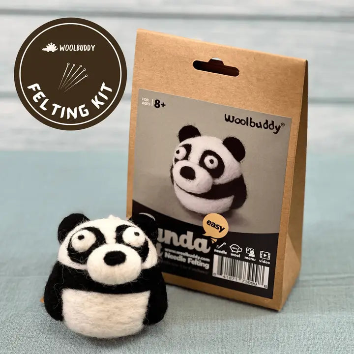 DIY Needle Felting Kit - Panda