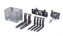 Bruder 02318 Front Loader Accessory: Box Pallet, Winch and Forks 6.6.8