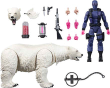 GI Joe Classified Series Snakes Eyes with Polar Bear