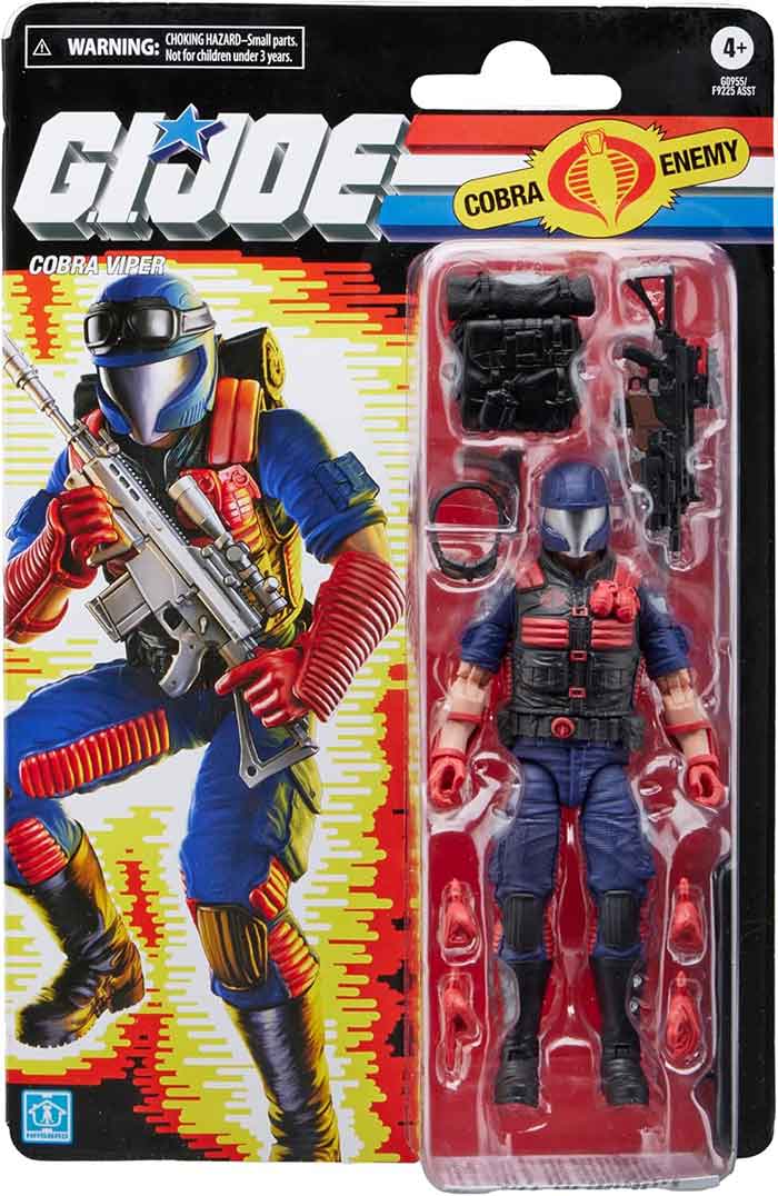 GI Joe Classified Cobra Viper Retro Cardback 6-Inch Action Figure