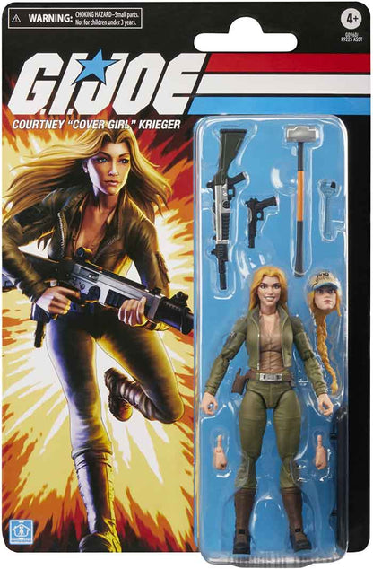 GI Joe Classified Series Retro Cardback Cover Girl Figure