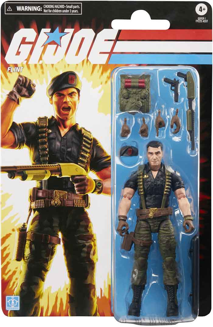 GI Joe Classified Series Retro Cardback Flint