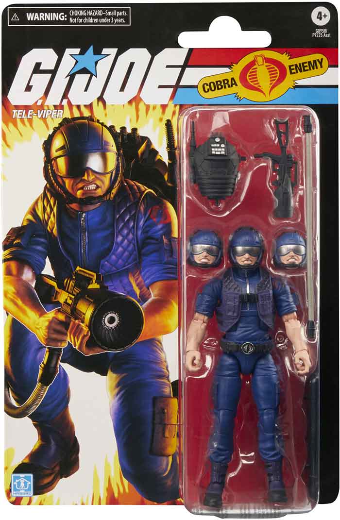 GI Joe Classified Series Cardback Tele-Viper