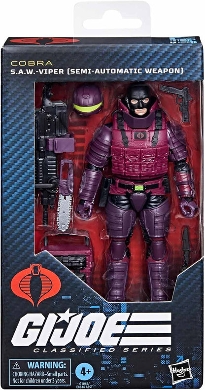 GI Joe Classified S.A.W. Viper #147 6-Inch Action Figure