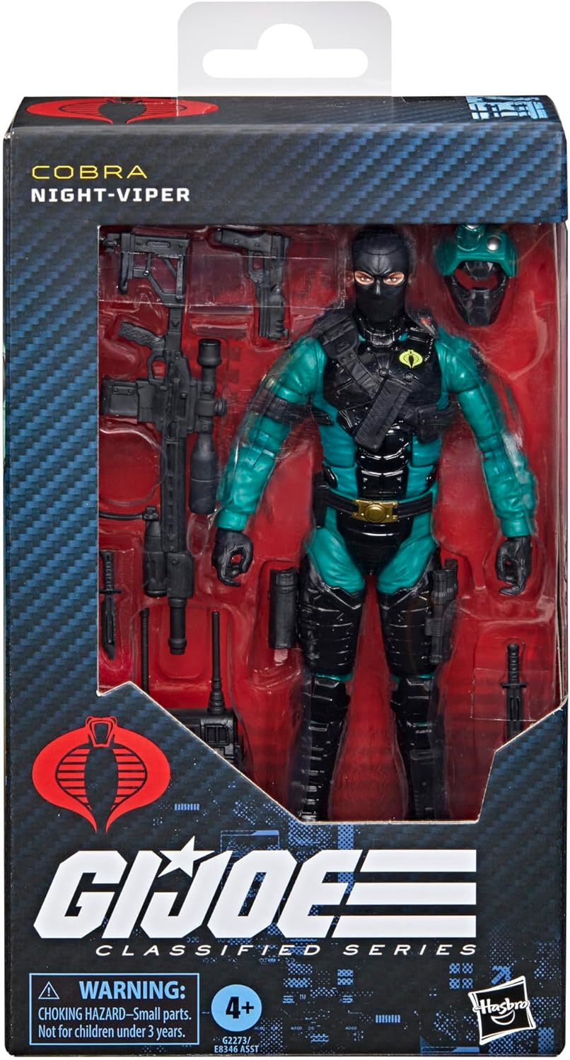 G.I. Joe Classified Series Night-Viper 6-Inch Action Figure