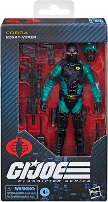 G.I. Joe Classified Series Night-Viper 6-Inch Action Figure
