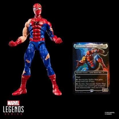 Marvel Legends Magic The Gathering Battle-Damaged Spiderman
